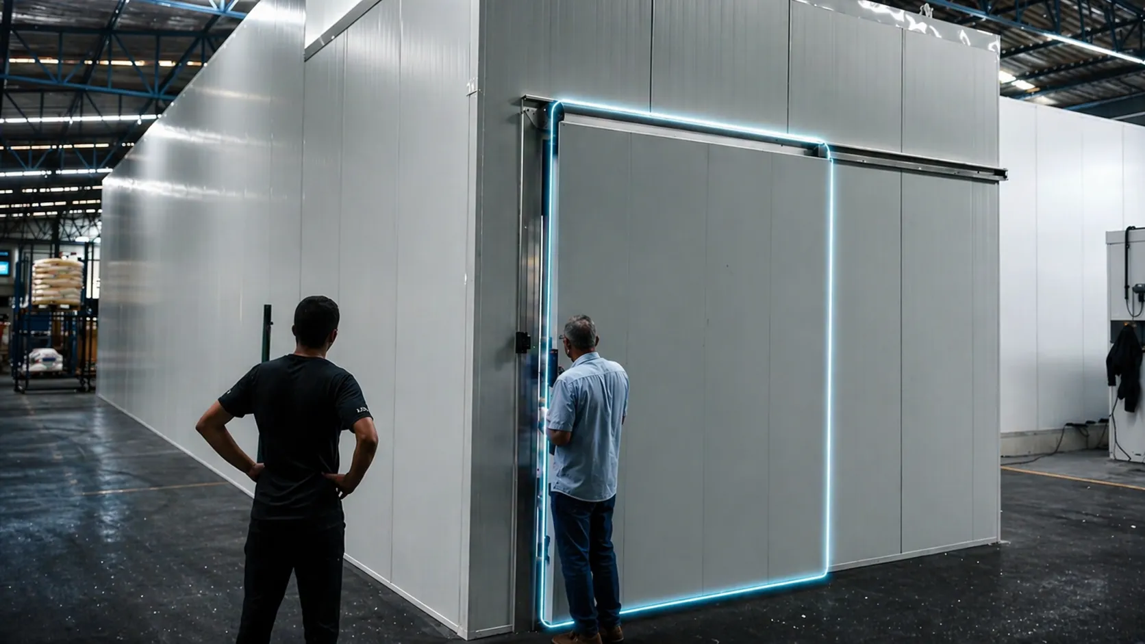 Câmara frigorífica industrial — Projeto Refrigerante Convenção